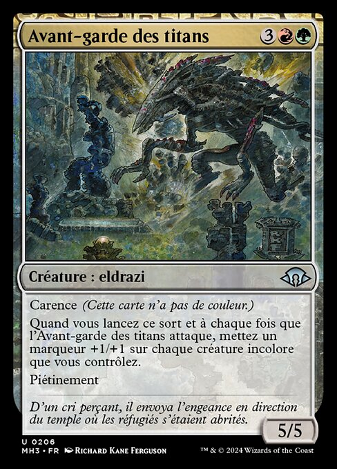Avant-garde des titans [FR]