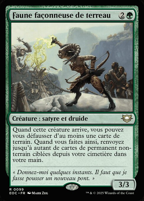Faune façonneuse de terreau [FR]