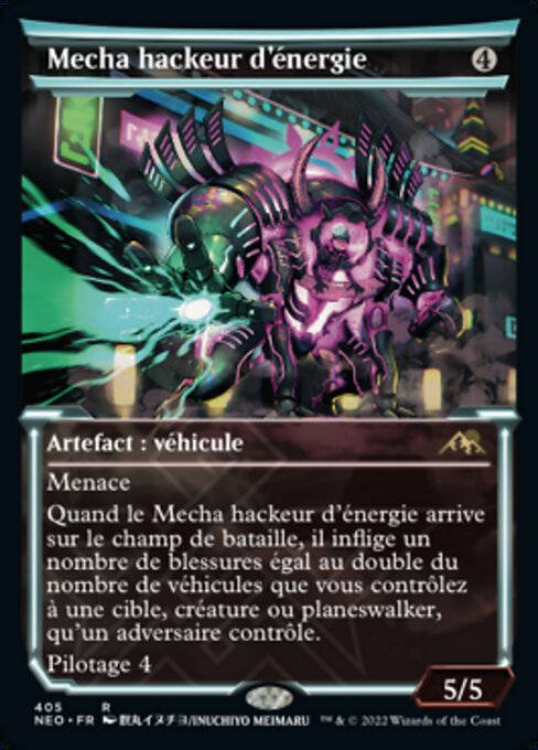 Mecha hackeur d'énergie [FR]