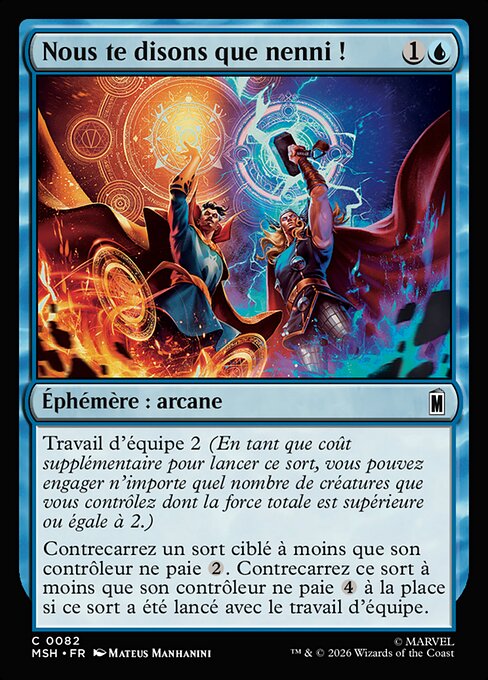 Nous te disons que nenni ! [FR]