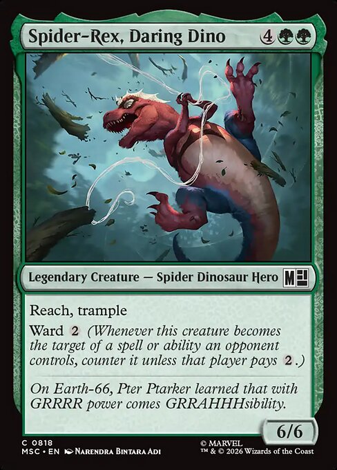 Spider-Rex, dinosaure audacieux [FR]