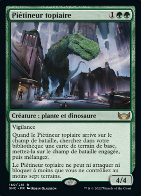 Piétineur topiaire [FR]
