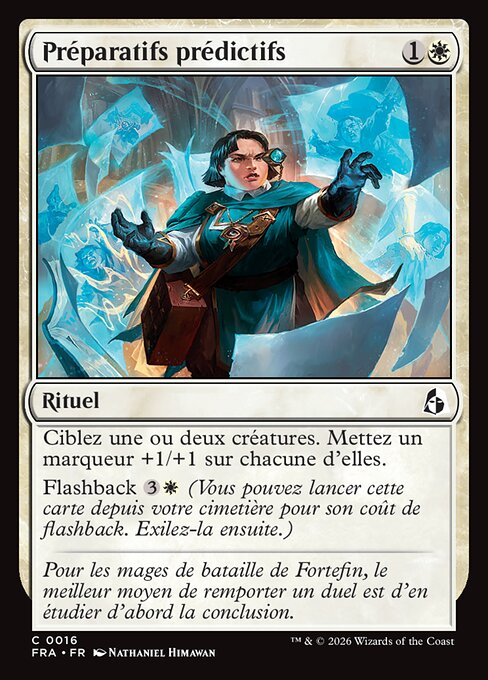 Préparatifs prédictifs [FR]