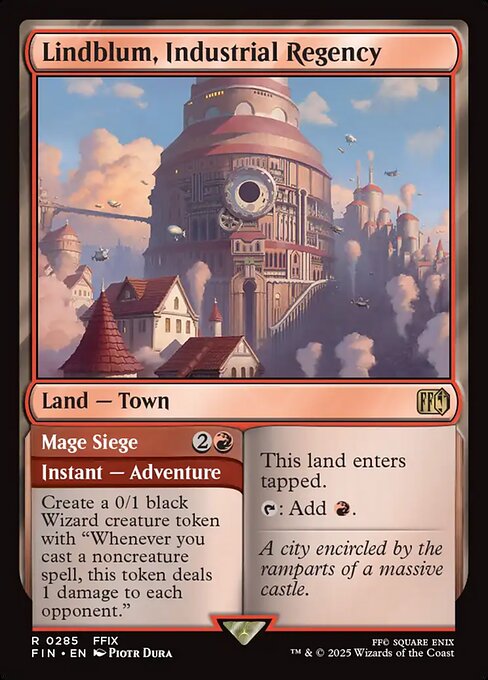 Lindblum, Industrial Regency // Mage Siege [EN]