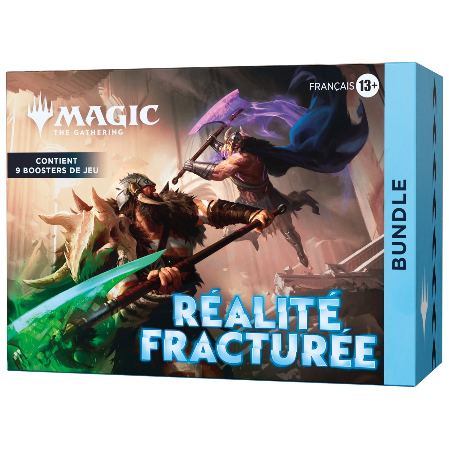 Bundle Réalité fracturée vu de trois quarts