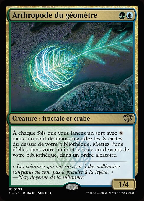 Arthropode du géomètre [FR]