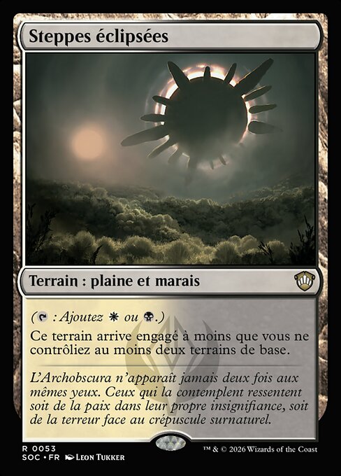 Steppes éclipsées [FR]