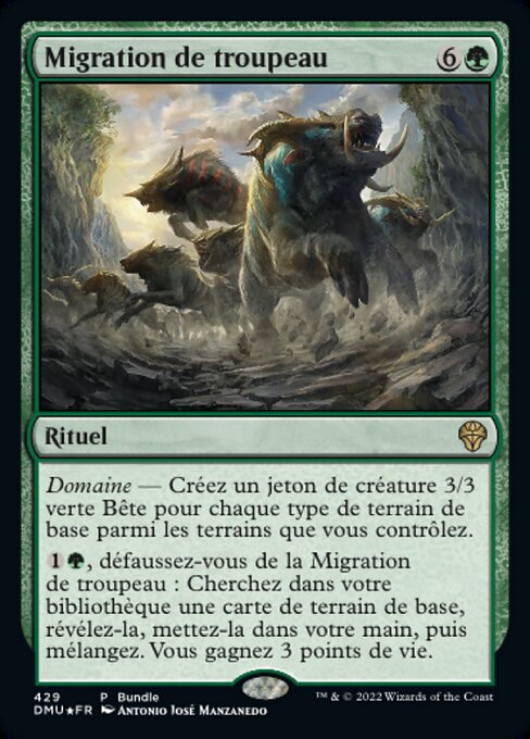 Migration de troupeau [FR] [FOIL]