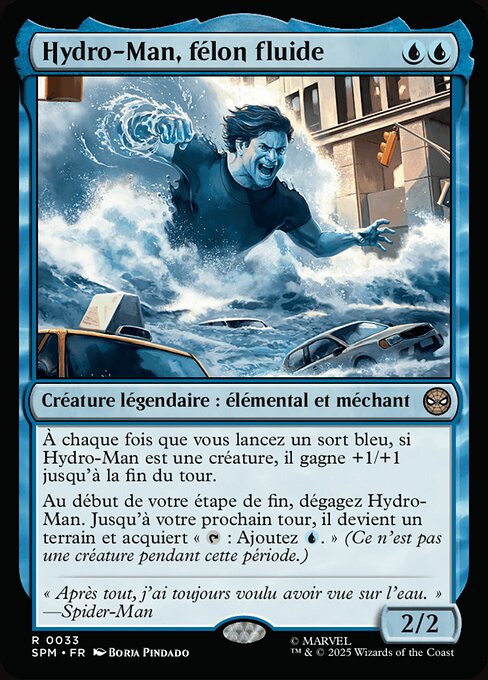 Hydro-Man, félon fluide [FR]