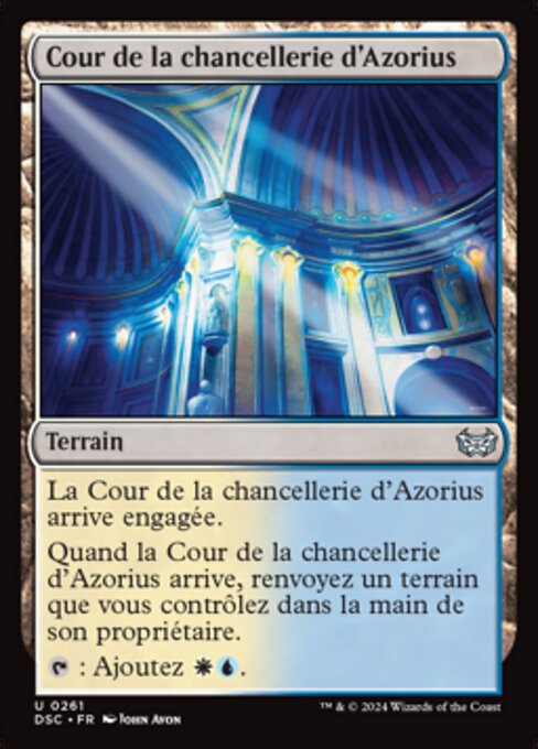 Cour de la chancellerie d'Azorius [FR]