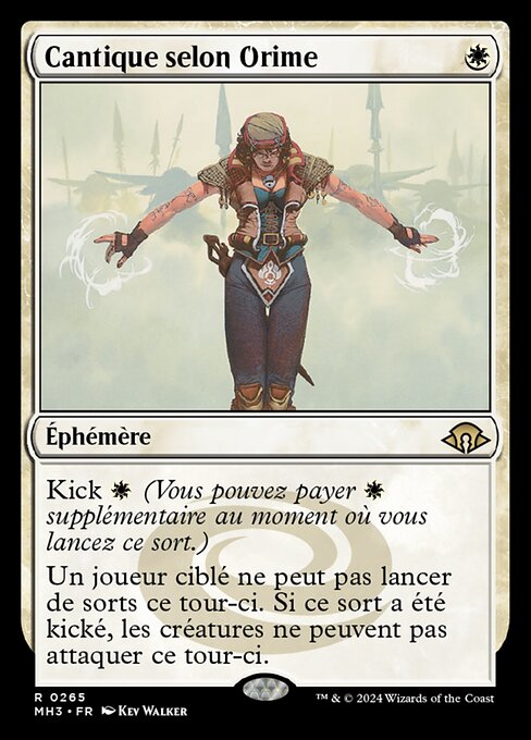 Cantique selon Orime [FR]