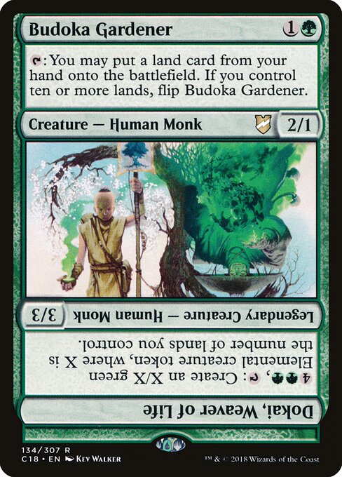 Budoka Gardener // Dokai, Weaver of Life [FR]