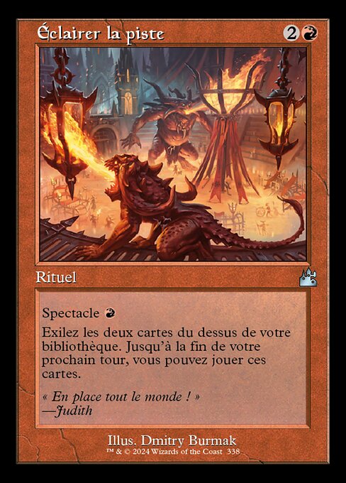 Éclairer la piste [FR]