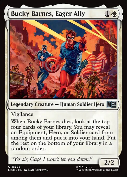 Bucky Barnes, Eager Ally [FR]