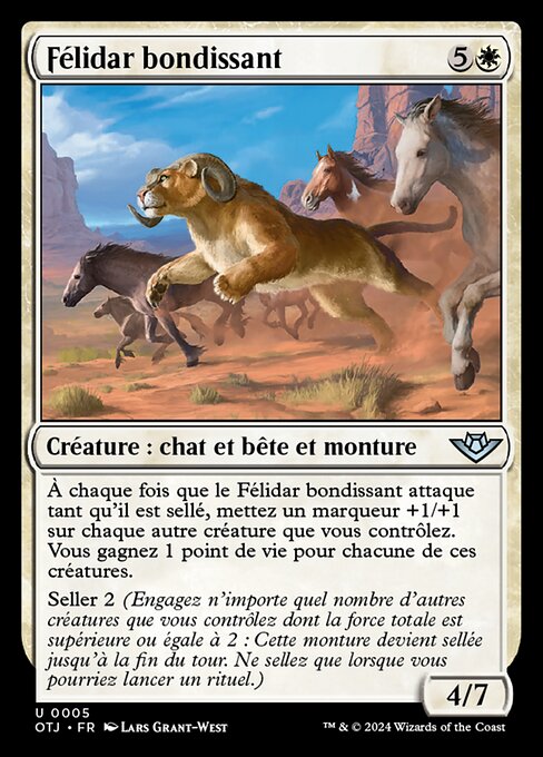 Félidar bondissant [FR]