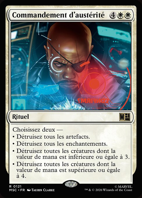 Commandement d'austérité [FR]