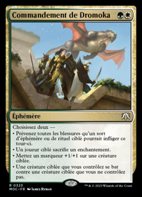 Commandement de Dromoka [FR]