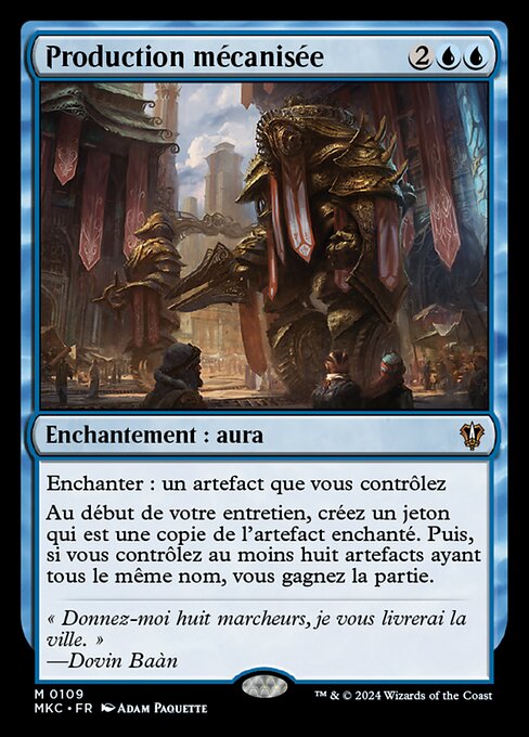 Production mécanisée [FR]
