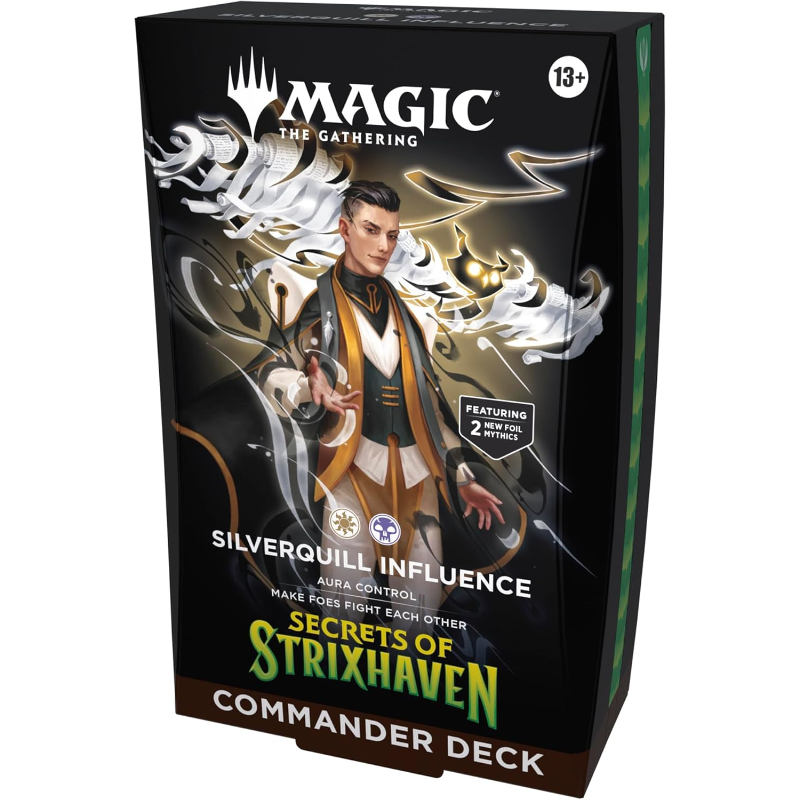 MTG - Deck Commander - Secrets of Strixhaven : Silverquill Influence (Version Anglaise)