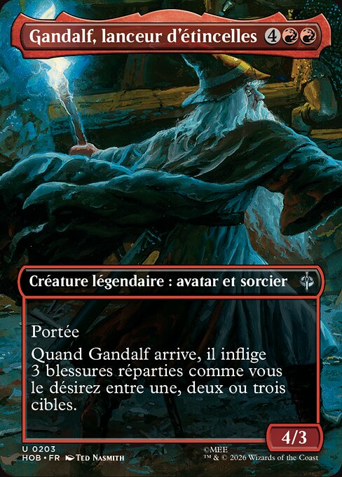 Gandalf, lanceur d'étincelles [FR] [FOIL]