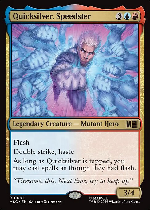 Quicksilver, Speedster [FR]