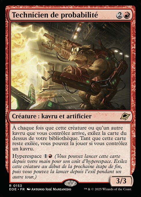 Technicien de probabilité [FR] [FOIL]