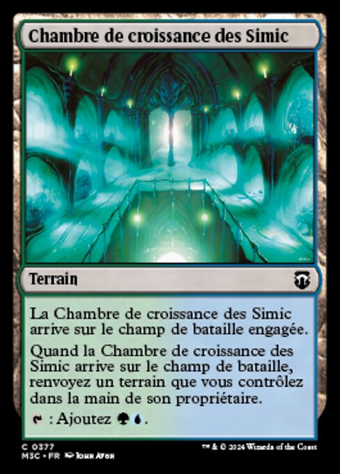 Chambre de croissance des Simic [FR]