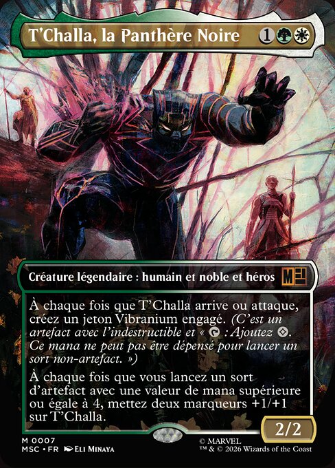 T'Challa, la Panthère Noire [FR] [FOIL]