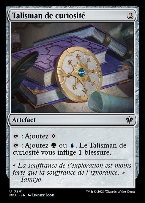 Talisman de curiosité [FR]