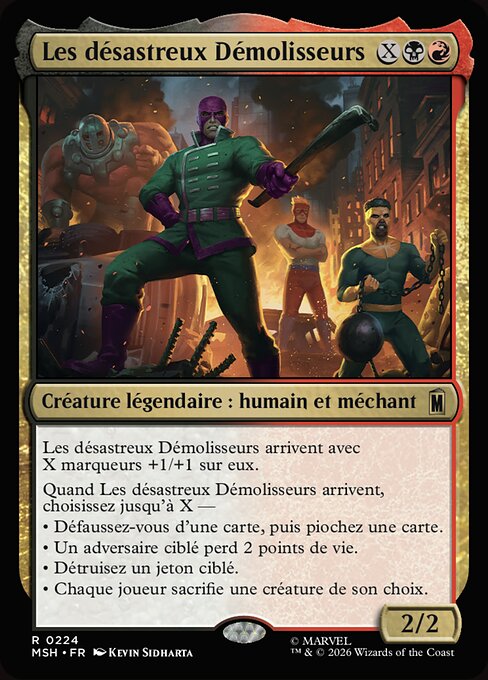 Les désastreux Démolisseurs [FR] [FOIL]