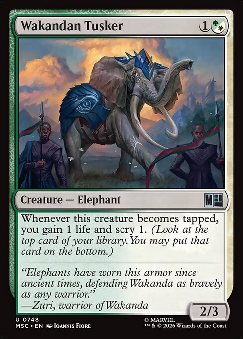 Wakandan Tusker [FR]