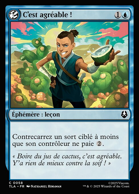 C'est agréable ! [FR]