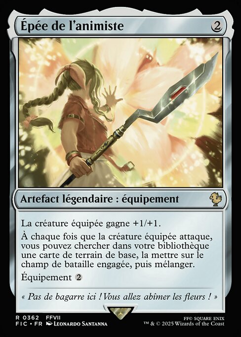 Épée de l'animiste [FR]