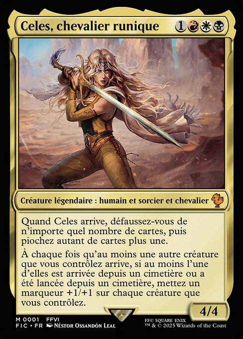 Celes, chevalier runique [FR]