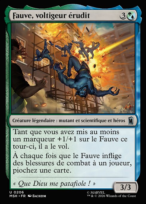 Fauve, voltigeur érudit [FR]
