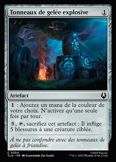 Tonneaux de gelée explosive [FR]