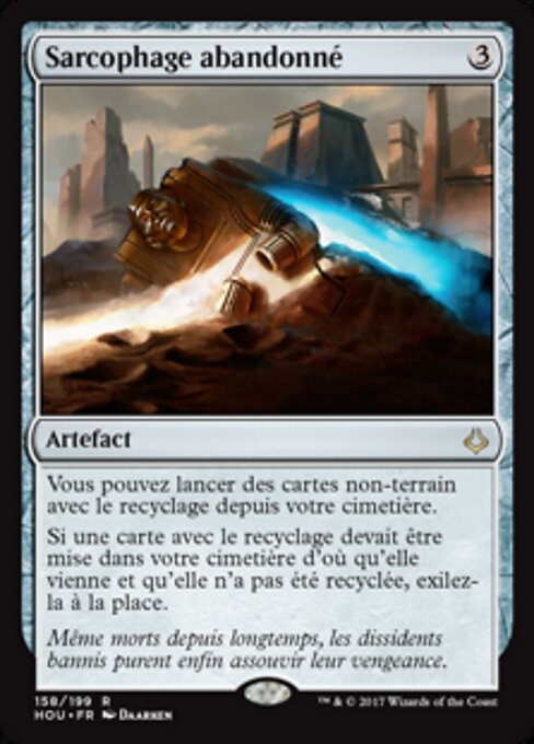 Sarcophage abandonné [FR]