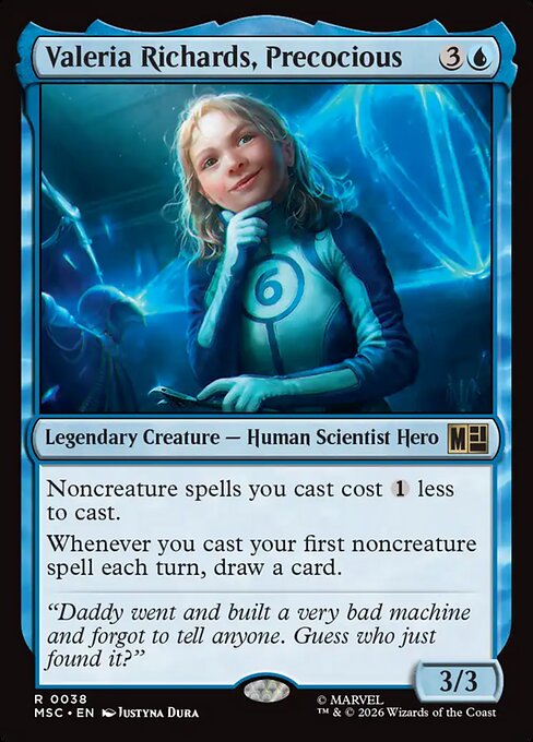 Valeria Richards, Precocious [FR]