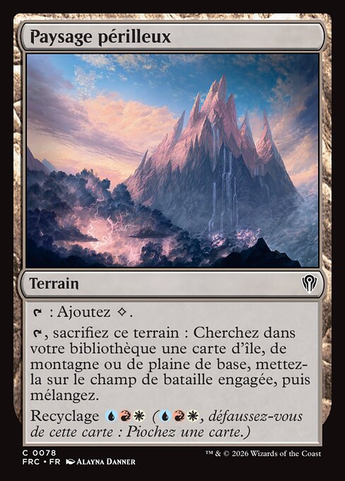 Paysage périlleux [FR]