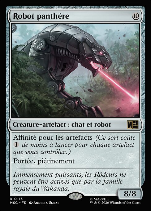Robot panthère [FR]