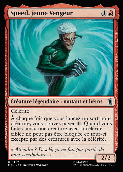 Speed, jeune Vengeur [FR]