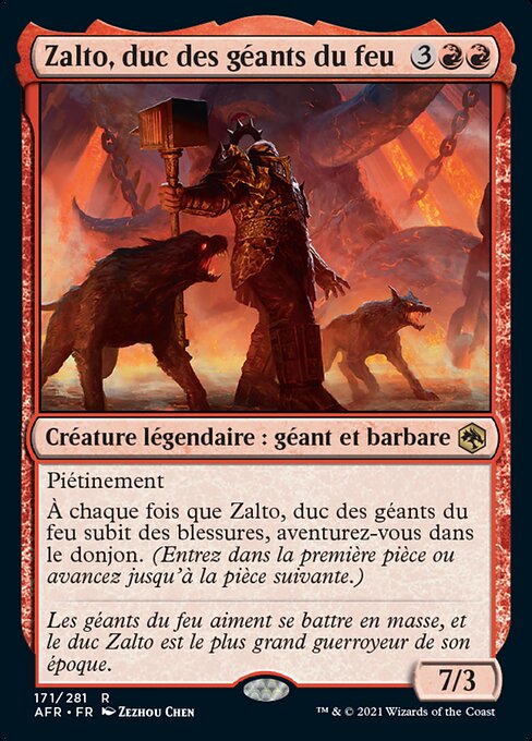 Zalto, duc des géants du feu [FR]
