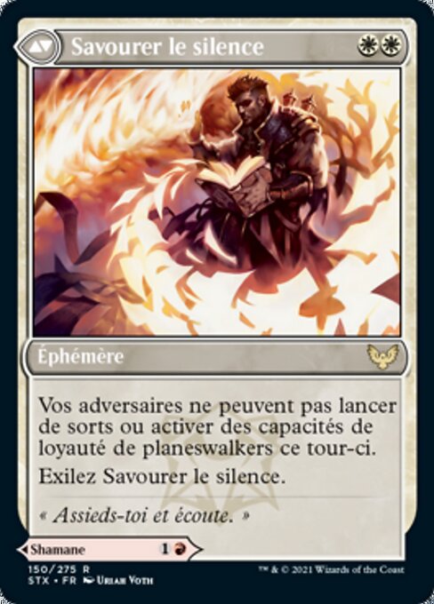 Officiante parcheflamme // Savourer le silence [FR]