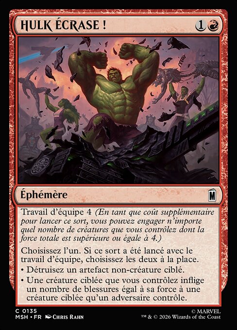 HULK ÉCRASE ! [FR]