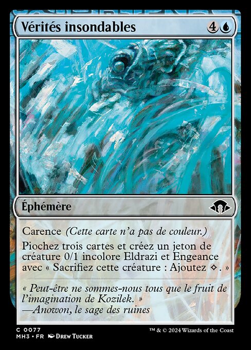 Vérités insondables [FR]