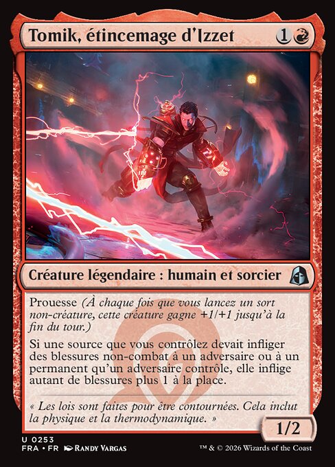 Tomik, étincemage d'Izzet [FR]