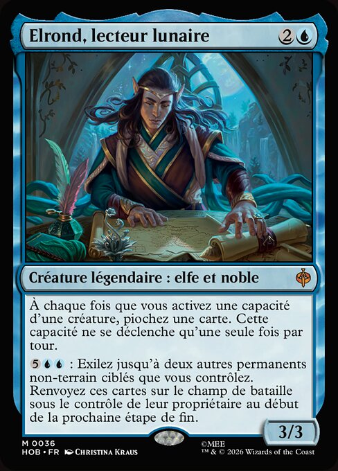 Elrond, lecteur lunaire [FR]