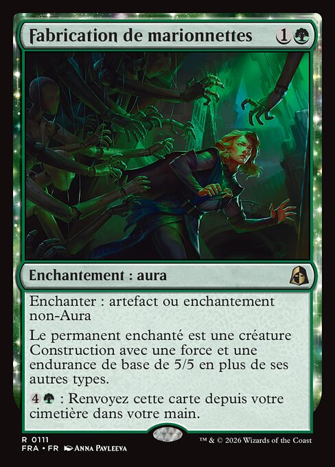 Fabrication de marionnettes [FR]