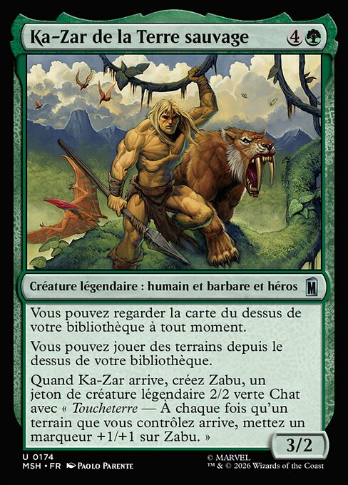 Ka-Zar de la Terre sauvage [FR]