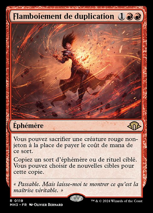 Flamboiement de duplication [FR]